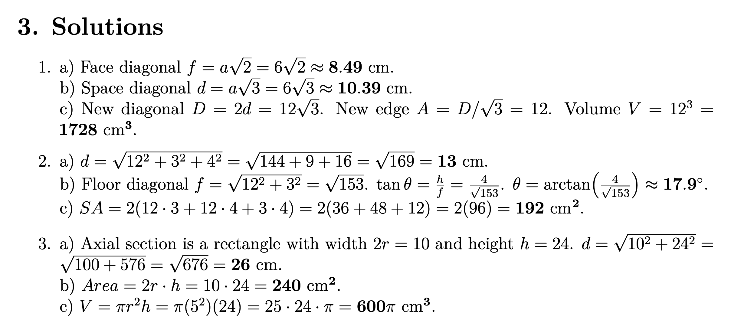 Exercise example 3